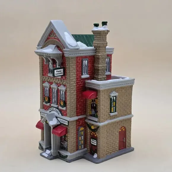 Department 56 Original Snow Village Finklea’s Finery Costume Shop 5405-4 Retired - Picture 4 of 16